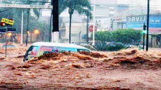 The city is sinking: severe flooding in Tucuman, Argentina. Natural disasters #Short