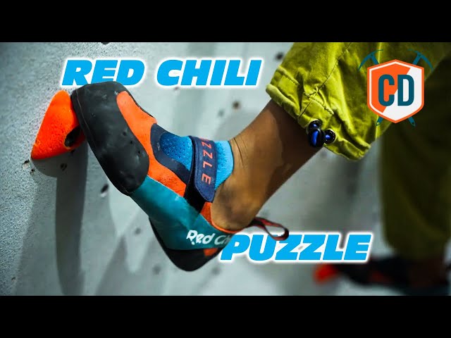 Red Chili Scarpette da Arrampicata Puzzle, Neon Coral, EU 35