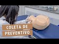 Exame preventivo como  feito  papanicolau