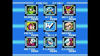 FCロックマン ボス戦集 Vol.2  ロックマン2  8ボス  NES Mega Man  Boss Battles Vol.2  Mega Man 2  8 Boss