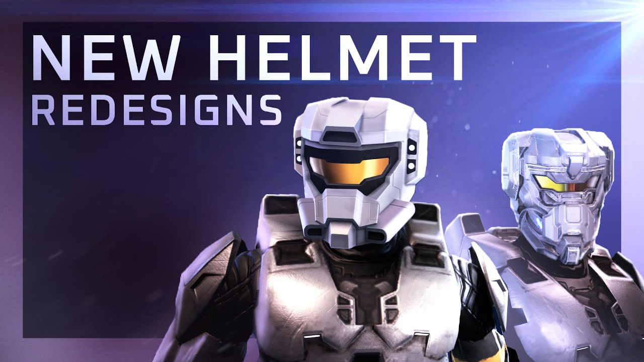 Redesigning New MCC Helmets | Making the Halo Online helmets fit Halo 3's Art Style