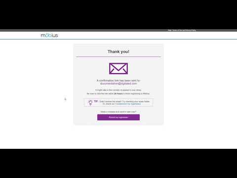 Create an account (self-registration) | Möbius Video Guides by DigitalEd