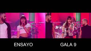 Aitana - Chas! Y Aparezco A Tu Lado (Ensayo / Gala 9) OT 2017