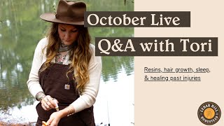 October Live Q&A | Herbal Preparations for Pets, Skin Care, & Hair Growth