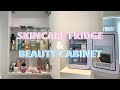 WHAT'S IN MY SKINCARE FRIDGE + BEAUTY CABINET? | Emma Rose