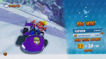 Crash Team Racing Nitro Fueled PS4 - Adventure 101% Hard Mode Part 10