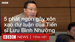 Những phát biểu 'dậy sóng' của Tiến sĩ Lưu Bình Nhưỡng - BBC News Tiếng Việt