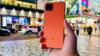 Frankie Tech Βίντεο Pixel 4 XL Oh So Orange Street Tech Review - The Android iPhone!