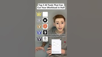 Top 5 AI Tools That Can Cut Your Workload in Half @ProactorAI  #proactorai #proactor