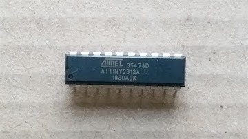 [SGeC] ATTINY2313A-PU 8-bit AVR Microcontroller with 2K Bytes In-System Programmable Flash