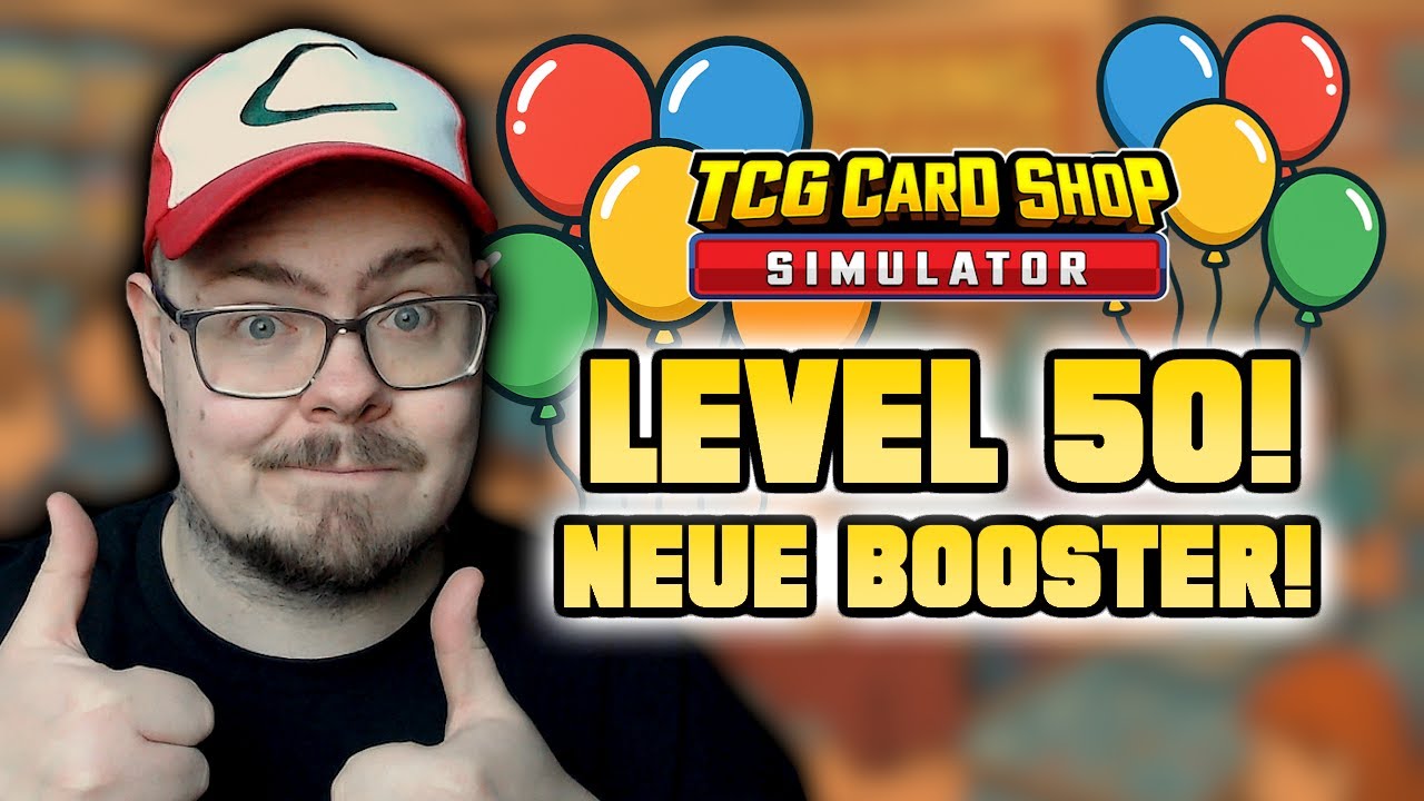 📦 Level 50! Neue Booster! Zwei GHOST RARE Pulls! | TCG Card Shop Simulator 