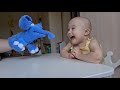 Развитие речи у ребенка с синдромом Дауна с помощью игрушки-говорушки.