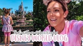 DISNEY WORLD VLOG DAY 1| Magic Kingdom| Topolino's Terrace| Tres Chic Mama