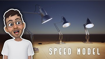 Anglepoise Lamp [ Sketchup ]