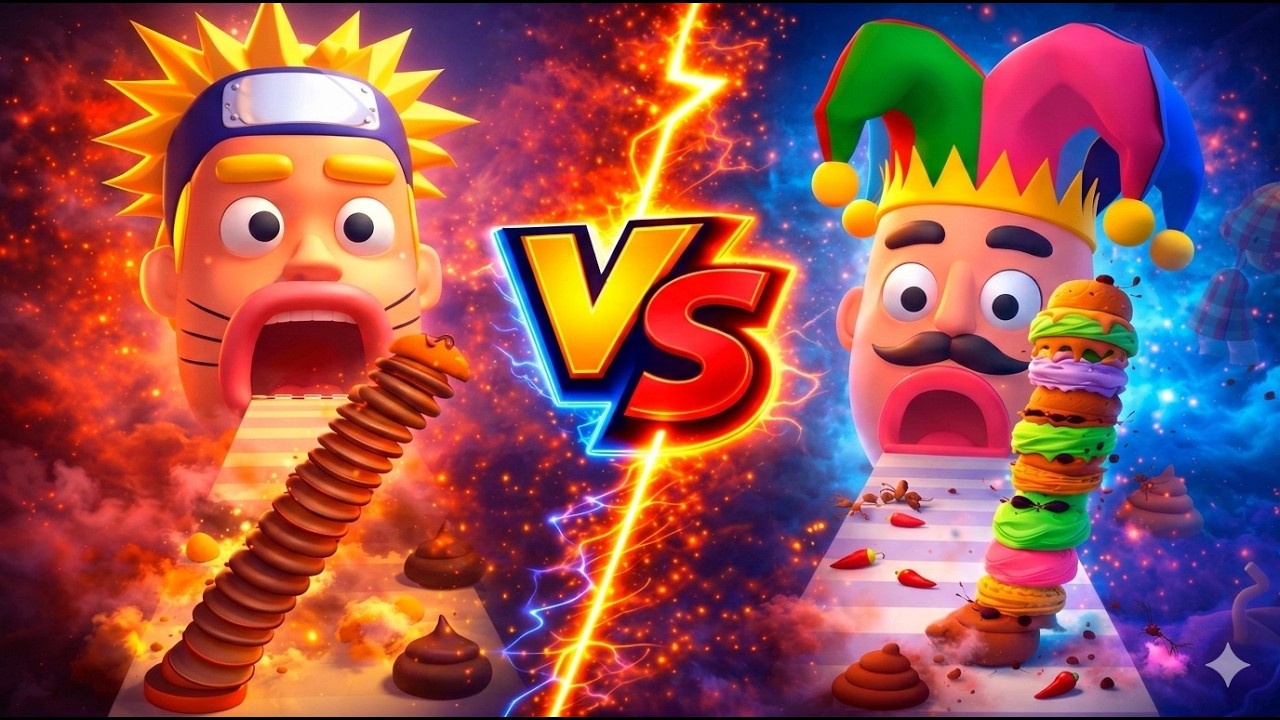 Stacky Ice Cream Run 🆚 Sandwich Run - Satisfying Gameplay Walkthrough - All Level Max Tiktok