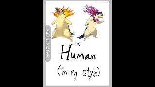 Human Typhlosion?🦔🔥 #art #drawing #games #pokemon #fanart #edit #artist #typhlosion