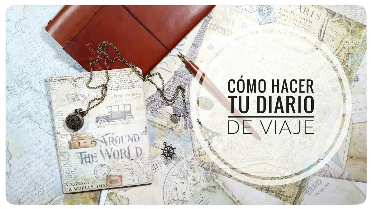 Diario de viaje: qué es y cómo hacer un cuaderno de viajero