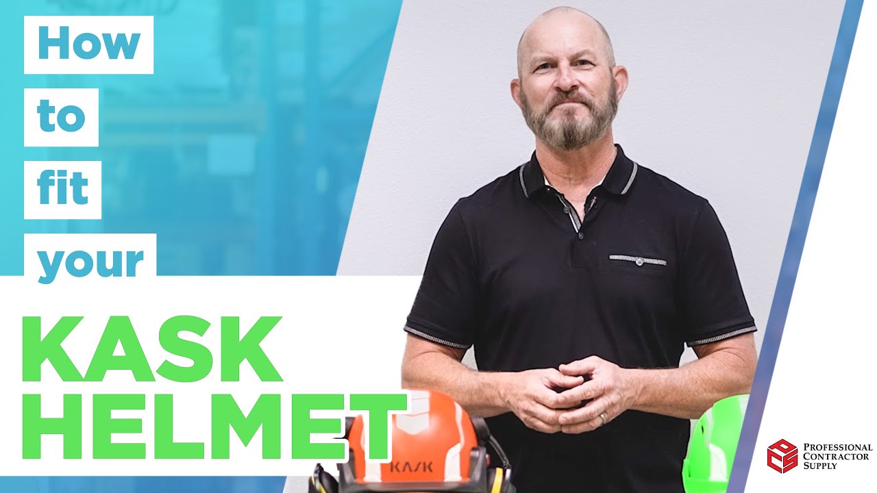 How to properly fit your KASK safety helmet. - YouTube