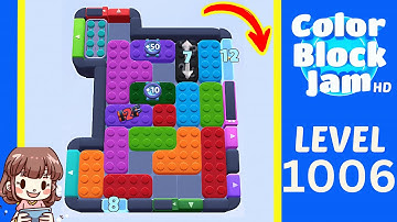 Color Block Jam Level 1006 Solution Walkthrough