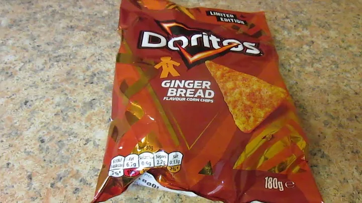 Doritos Limited Edition Gingerbread Flavoured Chips - £1.75p - B+M's snack review
