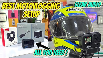 ULTIMATE MOTOVLOGGING SETUP | Gopro Hero 13/12/11/10/9 | Best Quality & Clear Audio | Full Guide