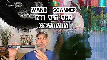 Portable Wand Scanner For Art And Creativity