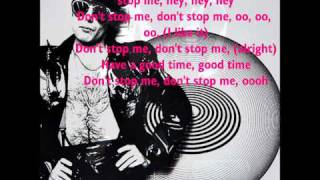 Queen - Don't Stop Me Now - Lyrics