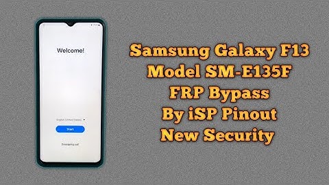 Samsung F13 FRP Bypass 2025 Test Point Not Working Samsung E135F iSP Pinout FRP Bypass Android 14