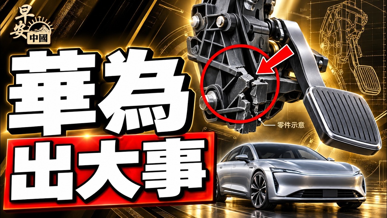 百萬豪車，剎車踏板支架為何斷裂？三車測試爭議與「免費升級」背後的安全追問；#早安中國  精華版 10.09.2026