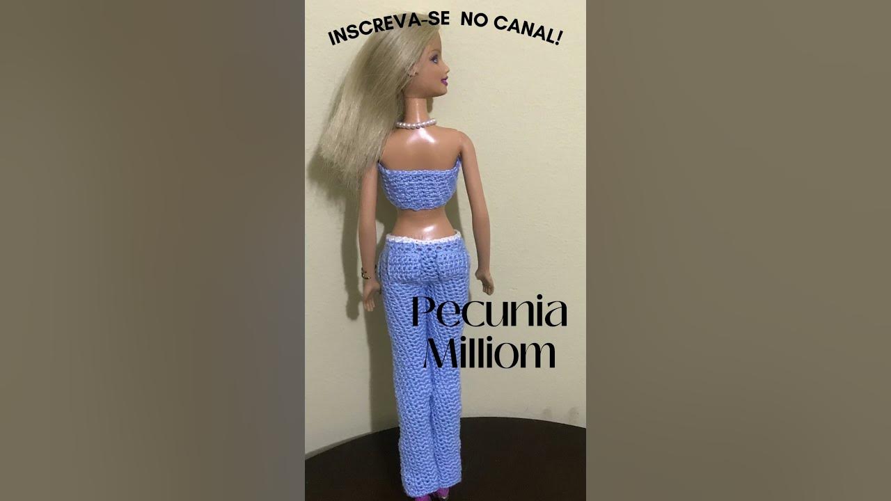 Crochê Para Barbie - Vestidos de Princesa Para Bonecas #1 