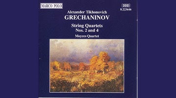 String Quartet No. 4: III. Allegro vivo