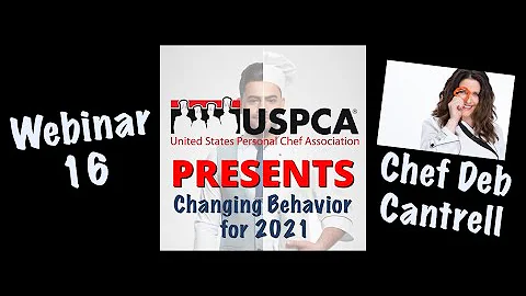 USPCA Webinar 16 - Changing Behavior for 2021 with...