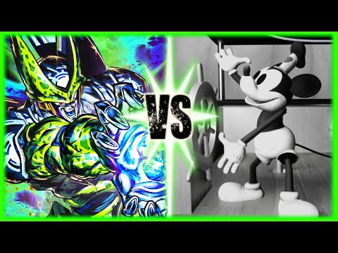 Perfect Cell Vs Public Domain Mickey