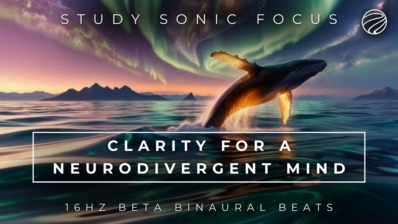 ADHD Focus Music with Ocean & Whale Song | Beta Brainwave Music for Study and Concentration ADHD Focus Music with Ocean & Whale Song | Beta Brainwave Music for Study and Concentration