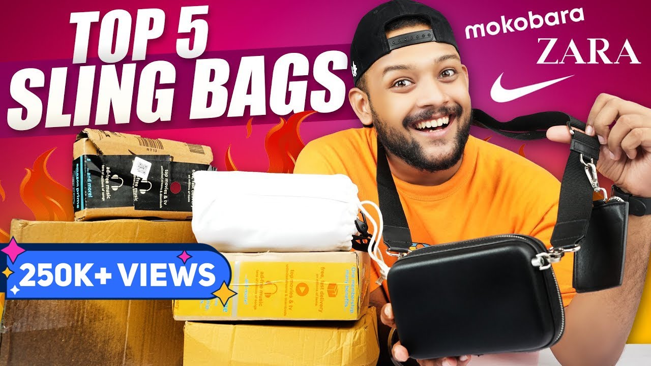 Best Budget Sling Bags/Waist Bag for Men on , Zara, Nike