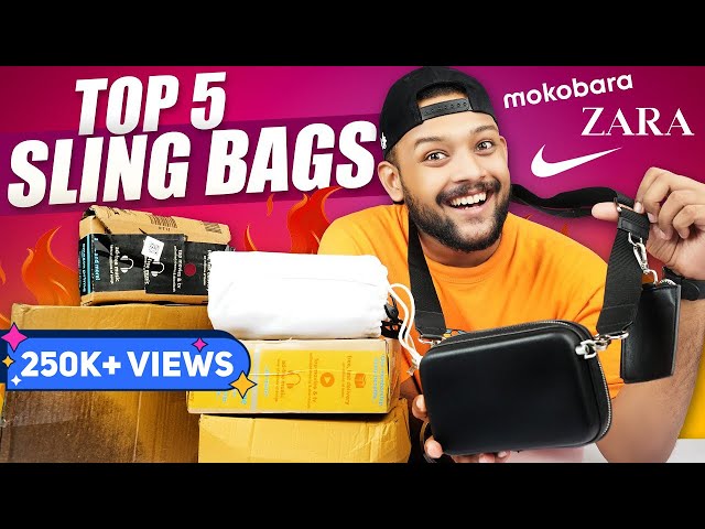 Best Budget Sling Bags/Waist Bag for Men on , Zara, Nike