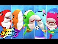 Five Little Baby Sharks | Baby Shark Song For Kids | Nursery Rhymes and Children Song | Boom Buddies