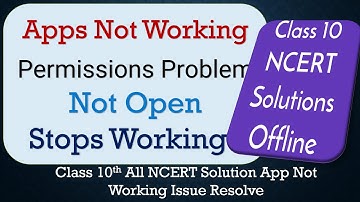 How To Fix Class 10 All NCERT Solution App not working