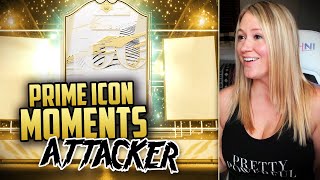 I PACKED A PRIME ICON MOMENTS IN MY ATTACKER PACK!! FIFA 21