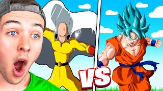 GOKU vs ONE PUNCH MAN! (Animation)