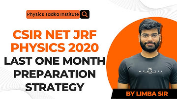 csir net jrf physical science 2020| last one month preparation strategy| sachi bat with Mukesh limba