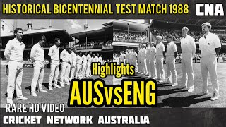 Historical Bicentennial Test Match 1988 / AUSTRALIA vs ENGLAND / Rare New HD Full Highlights