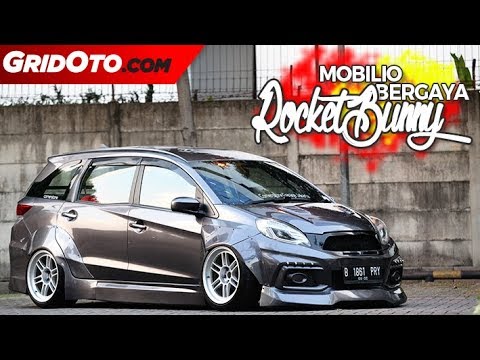 Edan Honda Mobilio Bergaya Rocket Bunny Kombinasi 