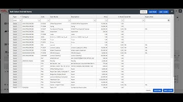 Create PO for Asset - HAL ERP