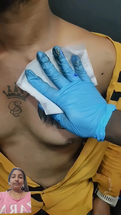 Girls face Chest Tattoo#tattoodesign#foryou#reels#trending#tiktok#shorts#art#makeup#shortvideo#yt#13