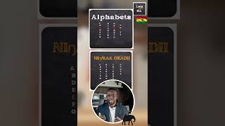 How to say Alphabets in GA-Dangbe 🇬🇭