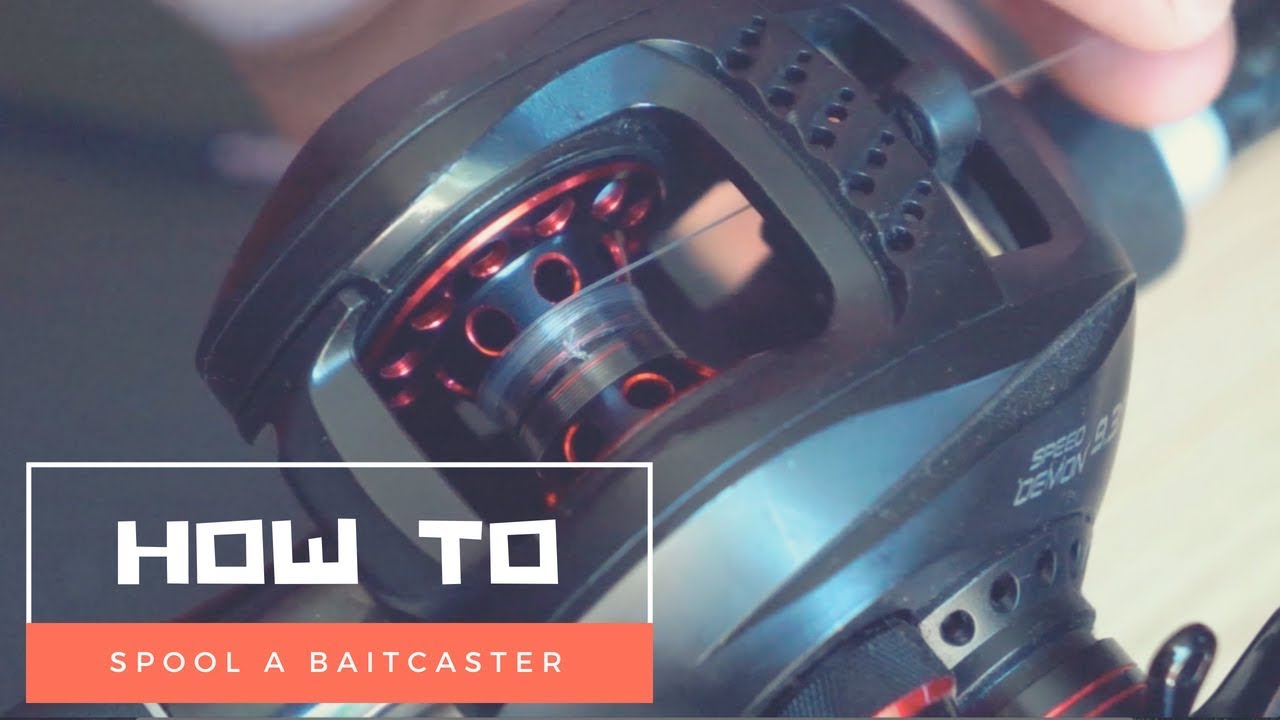 How to Spool a Baitcast Reel (BEST VERSION) Beginner Baitcasting