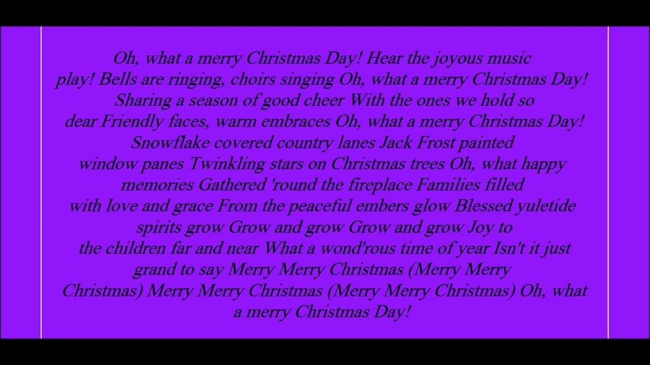 Mickey's Christmas Carol Oh What A Merry Christmas Day 