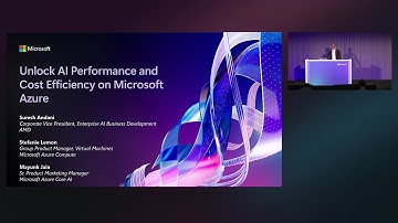 Unlock AI performance and cost efficiency on Microsoft Azure | BRKSP482