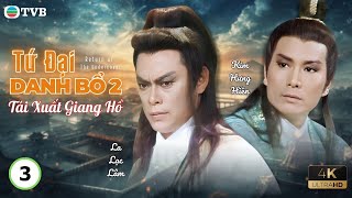 Phim TVB lồng tiếng Tứ Đại Danh Bổ 2: Tái Xuất Giang Hồ 4K 3/30 | Kim Hưng Hiền, Vi Bạch | 1985